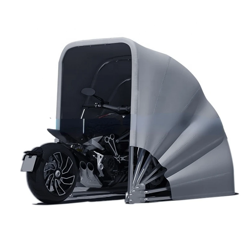 Portable garage motorcycle park garage awning canopy motorcycle tent