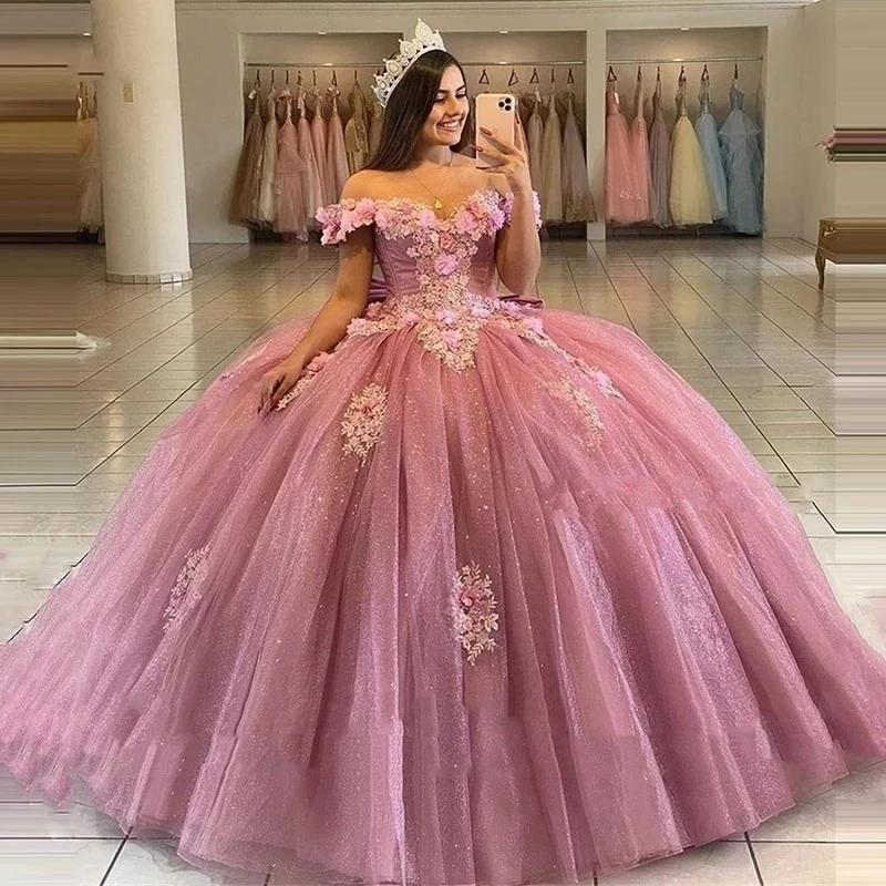 Rosa Vestido Para Debutante 2019 Debutante Princesa Vestido De