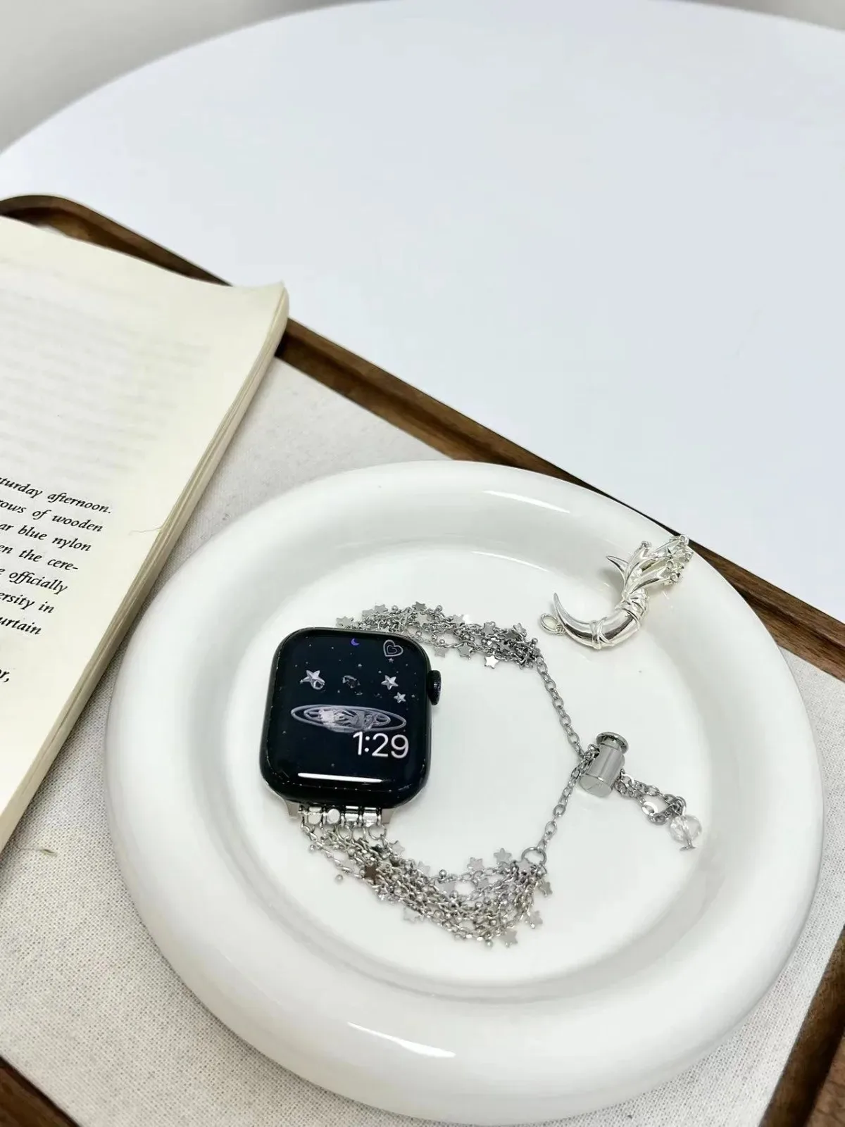 Cinturino per iWatch 42/44/45/46/49mm 38/40/41mm Cinturino per orologio in metallo alla moda per serie di orologi Ultra2 Serie 10/9/8/7/6/5/4/3/2/1_voghion.com