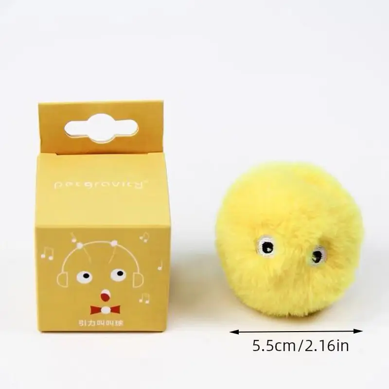 Interactive Electric Cat Toy Ball with Sounds
