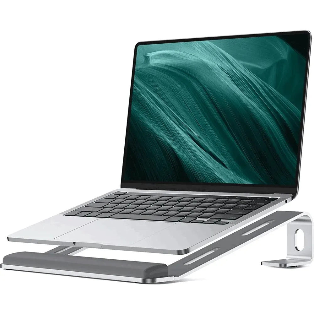 Ergonomic Laptop Stand Aluminum Alloy Laptop Stand Aluminum Portable for Base with Wrist Pad