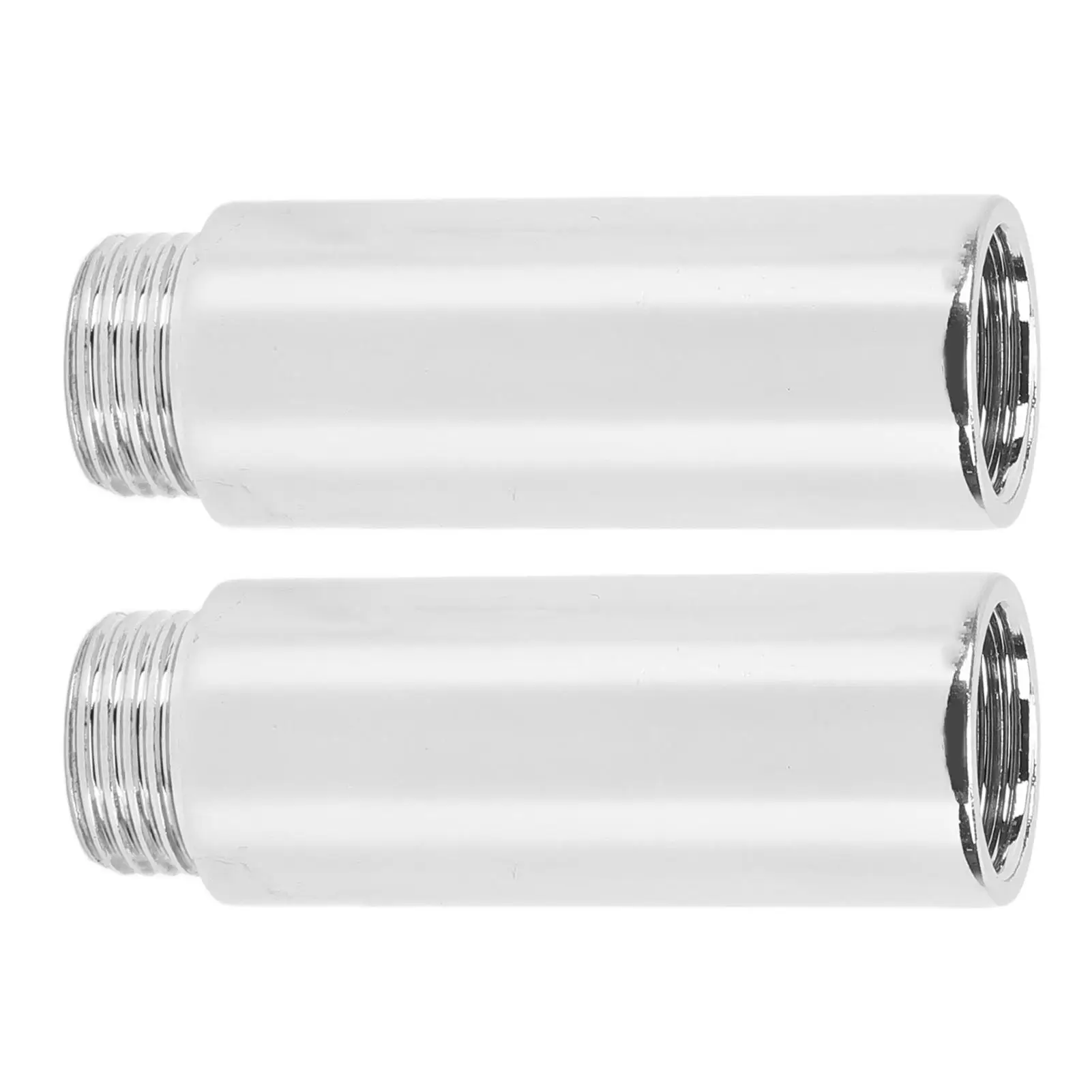 Stainless Steel Shower Arm Extension Polished Finish Rust Resistant Easy to Install for bathroom