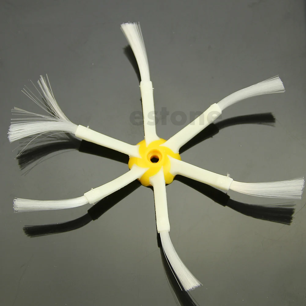 

6 армированных боковых щеток для irobot для ROOMBA 500 600 700, новинка, Прямая поставка