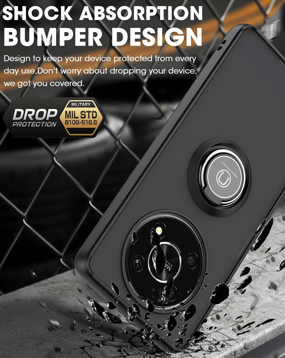 KEYSION Fashion Matte Clear Telefoonhoesje voor Honor X9 5G X30 Transparant schokbestendig telefoonhoesje voor Huawei Honor Magi_voghion.com