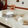 Single Retro Heavy Embroidered Yarn-dyed Pure Cotton Sofa Cushion Living Room Cushion Sofa Cover Towel Four Seasons 2