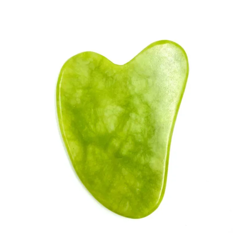 Natural Jade Gua sha Scraper Board Face Massager Facial Guasha Meridian Muscle Relaxation Skin Lifting Face Thin Gouache Scraper gua sha board