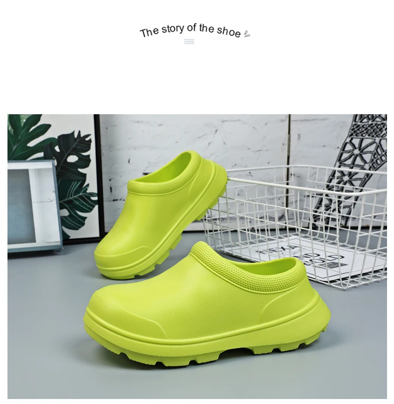 Frauen regnen Gartens chuhe Eva Beach Clogs Mode Größe 35-45 – Detail 27