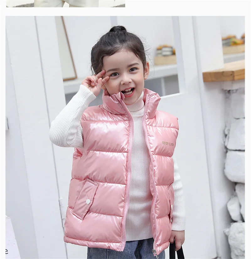 Kinder Daunenweste Jungen New Wash Kinder Baumwolle