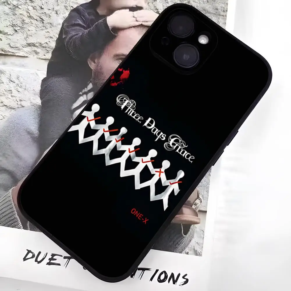 Three Days Grace Rock Band Silicone Phone Case Cover