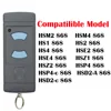 HORMANN HSM4 HS4 HSE4 HSM2 HS2 HSE2 HSZ2 HSP4 HSD2 HSZ1 HS1 868MHz Duplicator Remote Control Hand Transmitter 5