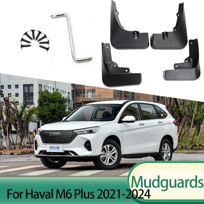 

4 шт., Автомобильные Брызговики для GWM Haval M6 Plus 2021 2022 2023 2024
