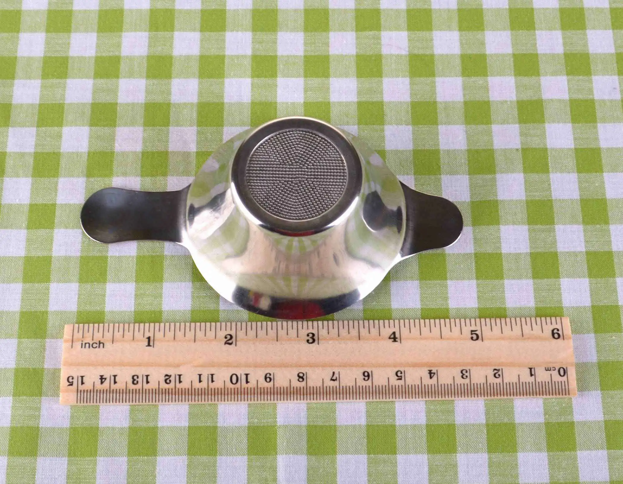 Stainless Steel Tea Strainer Fine Mesh Chinese Kungfu Tea Leaf Funnel Filter