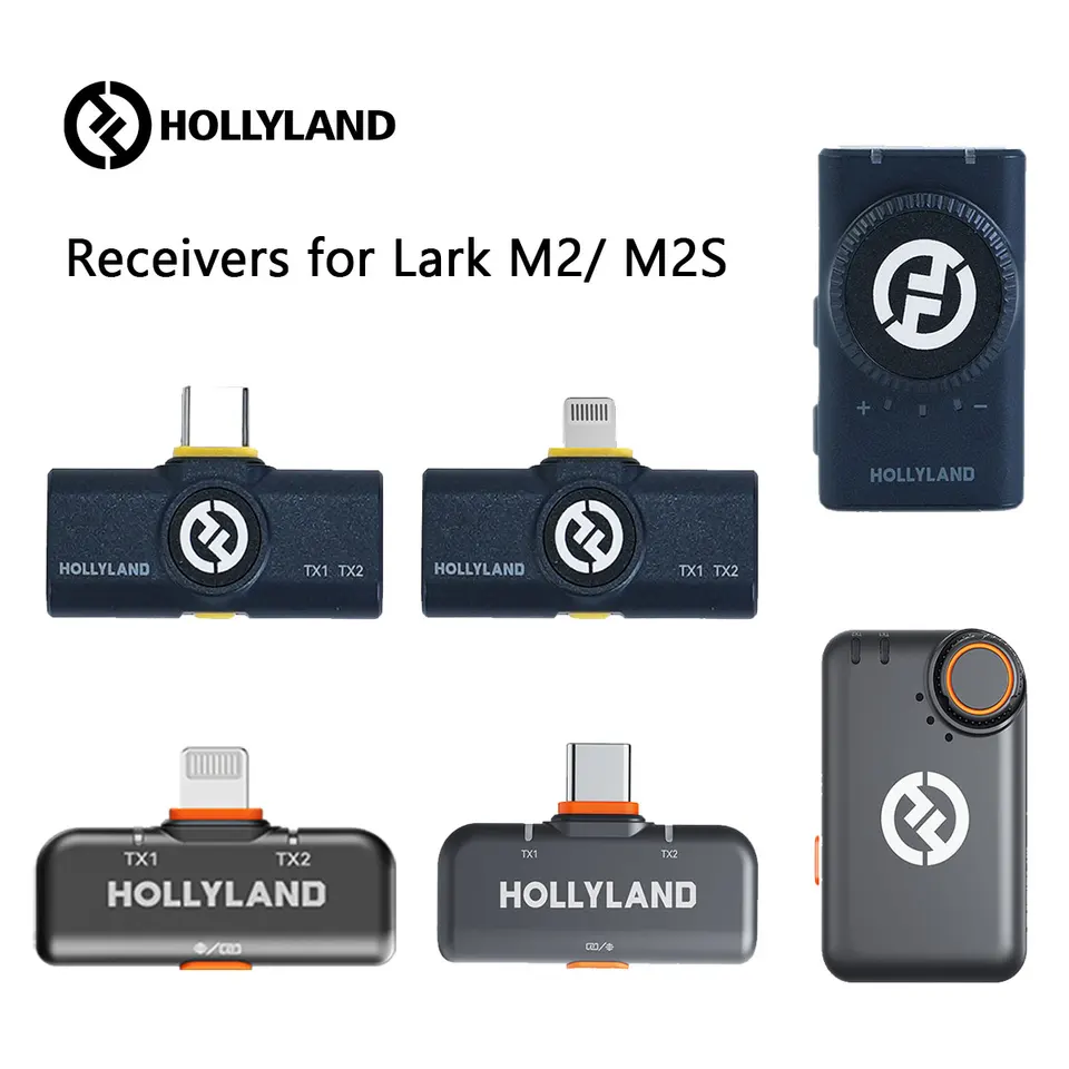 Hollyland Lark M2 / M2S Microphone Separate RX Camera, Type-c