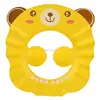 28TD Babies Shower Bath Cap Hair Washing Hat Soft Adjustable for Toddler Kid Children