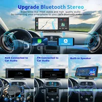 ESSGOO 10.26" Wireless CarPlay & Android Auto Dash Cam ADAS 4K DVR Bluetooth Audio AUX GPS Navigation Dashboard Video Recorder - Image 5