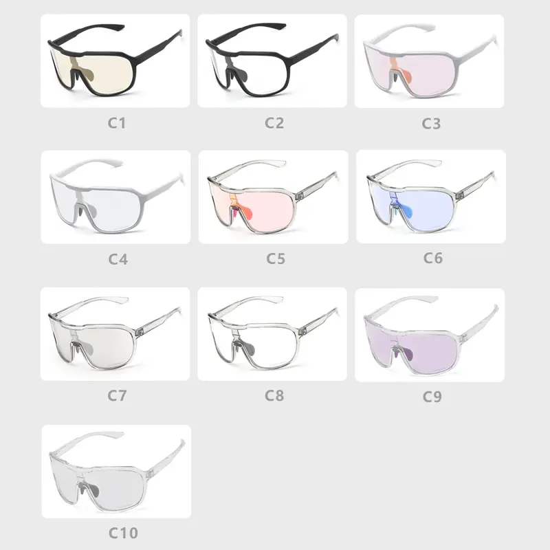 New Outdoor Cycling Sunglasses UV400 Road Driving Bike Glasses Sports Mountain Hiking Climbing Unisex Bicycle Cycling Goggles - Image 6