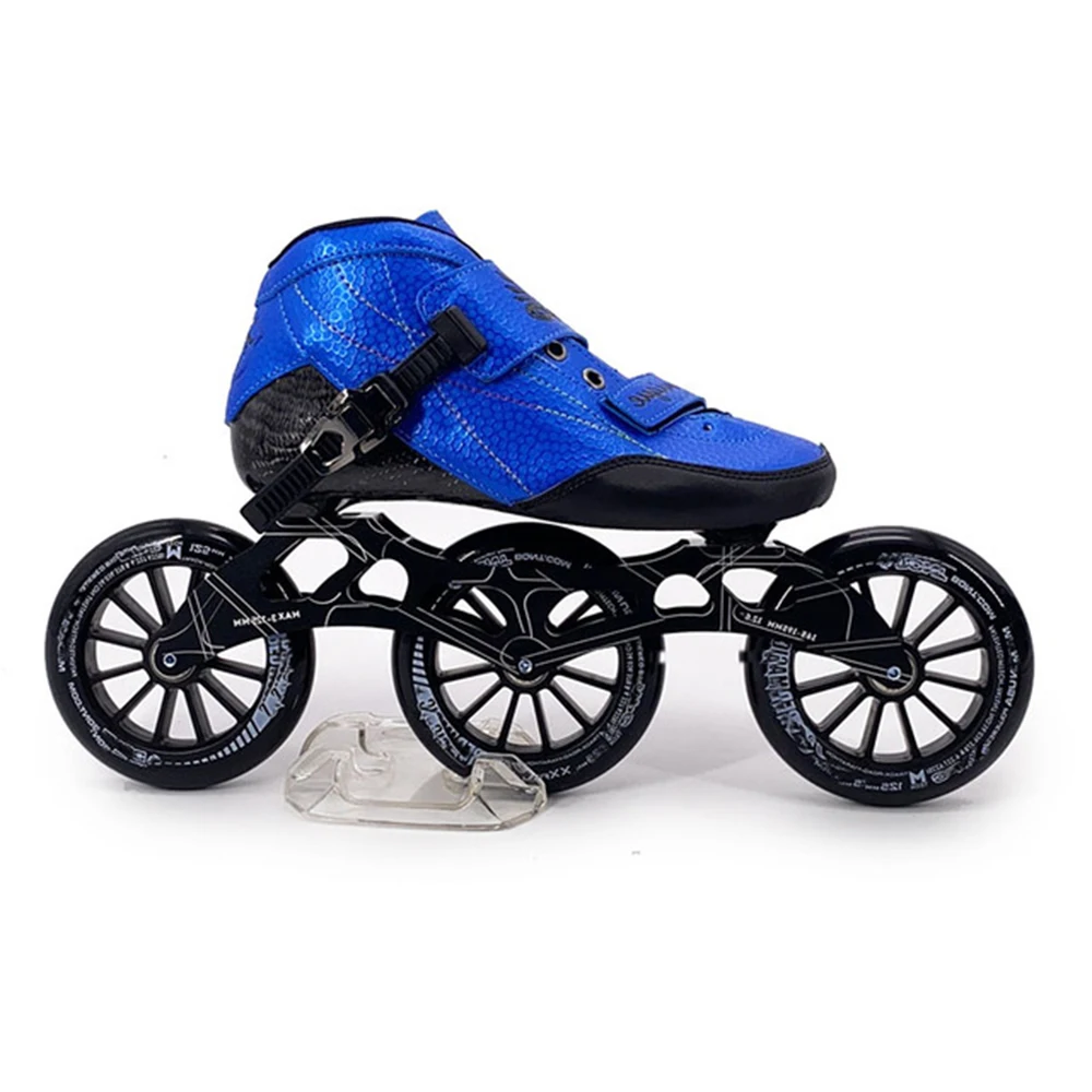 Speed Inline Skates Roller Skate Shoes Carbon Fiber Competition3*125mm Wheels Street Racing Train Skating For Kids Adult adult roller skates kids roller shoes