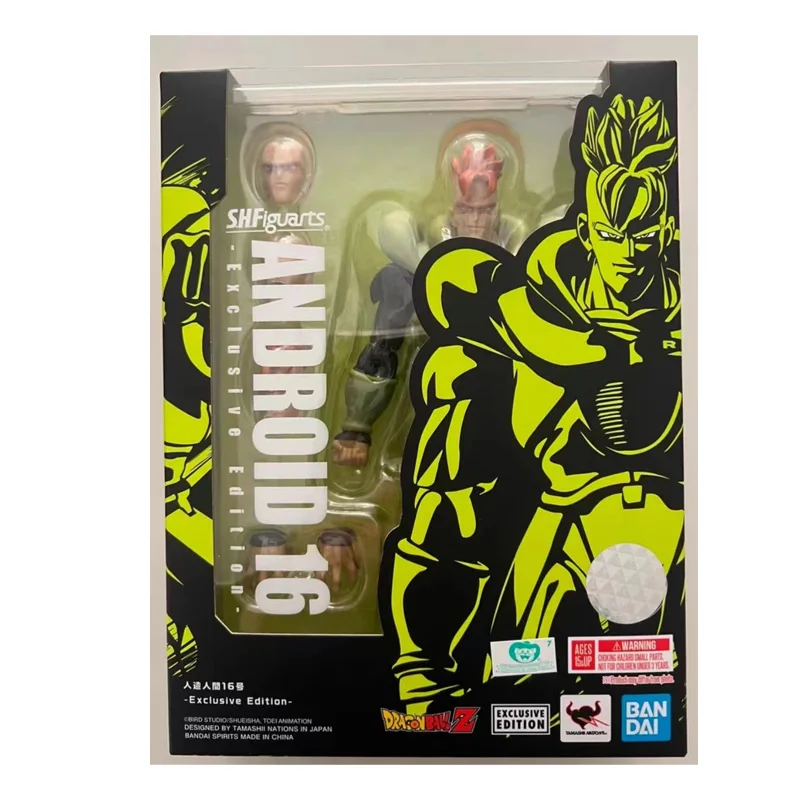 Bandai Original S.H.Figuarts SHF Dragon Ball Z Android16