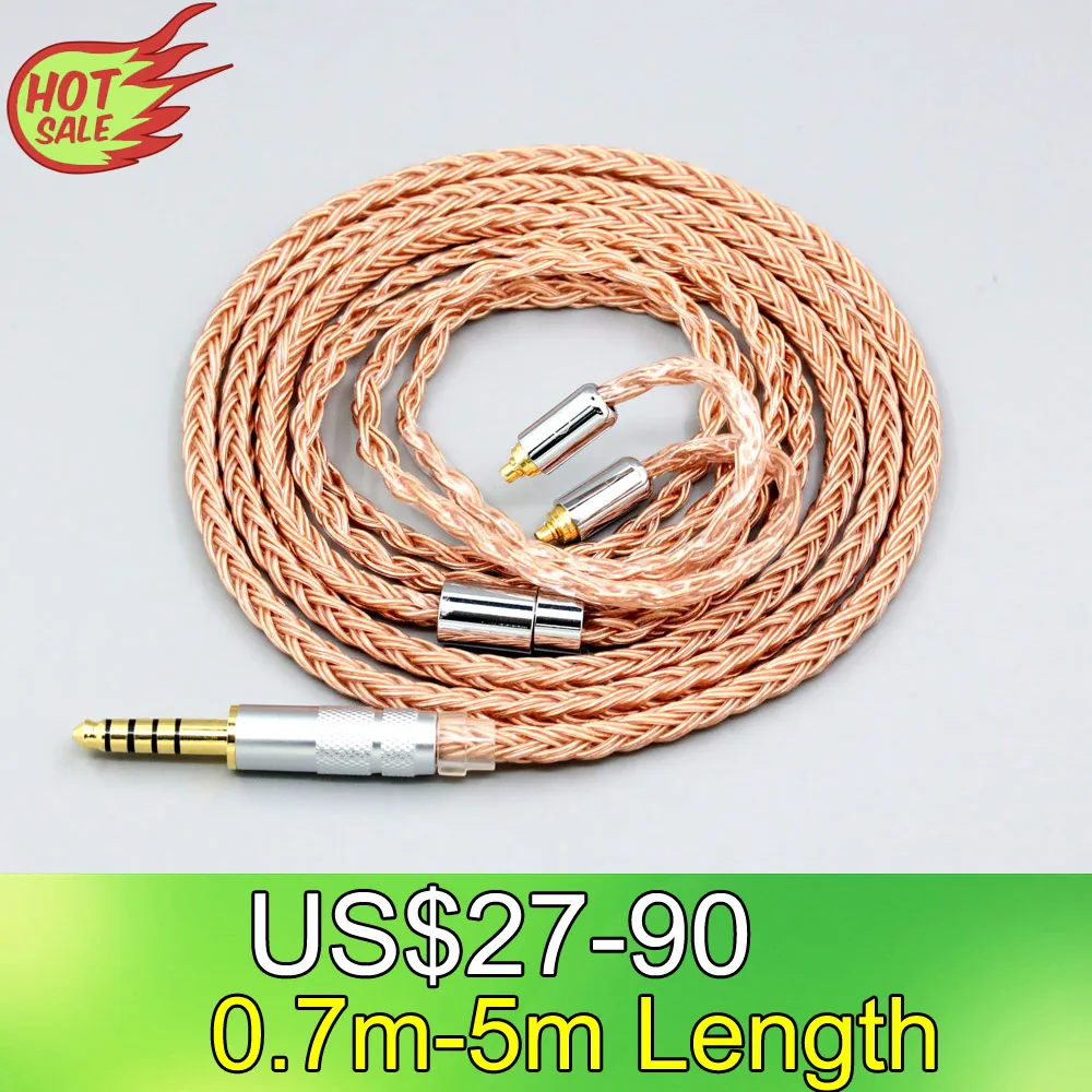 

LN007691 XLR 2.5mm Balanced 16 Core 99% 7N OCC Earphone Cable For AKG N5005 N30 N40 MMCX