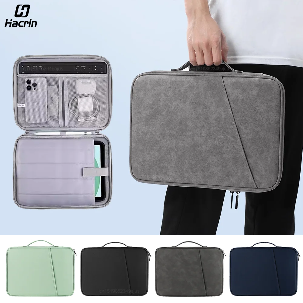 Bolsa de Manga para Samsung Galaxy Tab s7 fe s8 s9 Plus a8 s6 Lite Bolsa para Xiaomi Pad Pro Redmi Pad se Bolsa Portátil