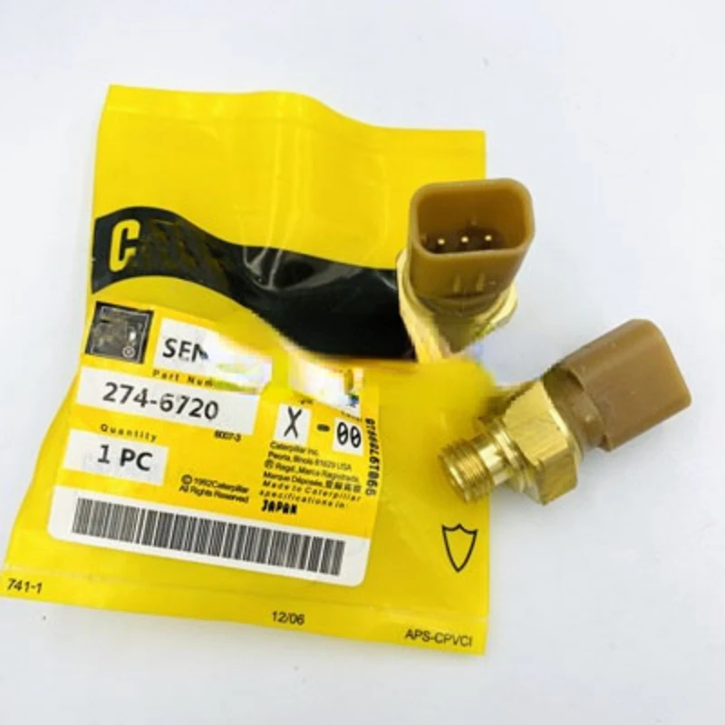 Датчики давления топливной рейки Ccat OEM 274-6720 2746720 для экскаватора-Экскаватора