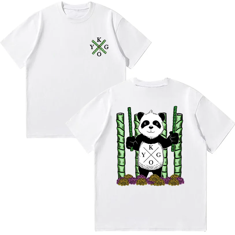 Kygo Panda Tee Norwegian DJ Kygo Anime Graphic T Shirts Cotton