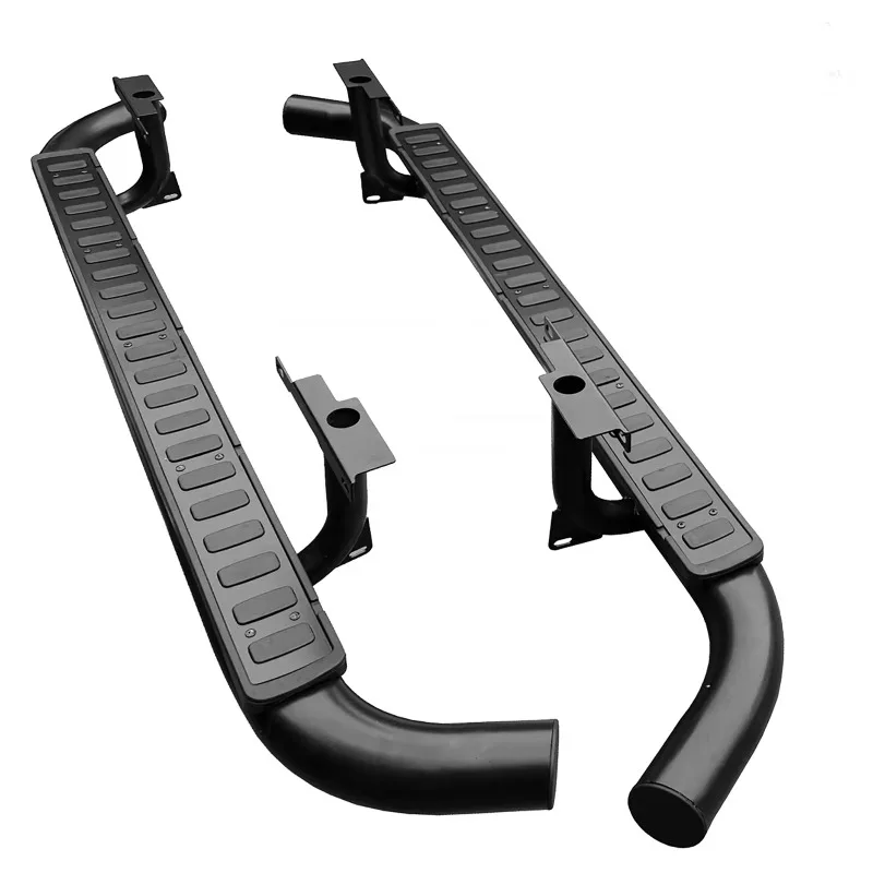 

BLACK SIDE STEPS RUNNING BOARDS for LAND ROVER DEFENDER 110