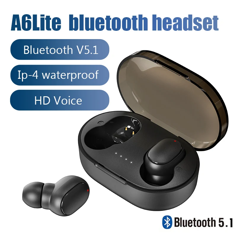 TWS-стереонаушники A6R с поддержкой Bluetooth 5 1 и сенсорным управлением | Электроника