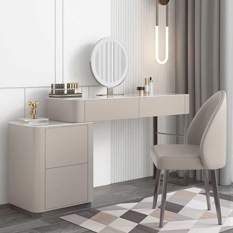 

Organizer Study Dressing Table Big Stool College Dorm Essentials Vanity Table Shelf Mesa De Maquillaje Lounge Suite Furniture
