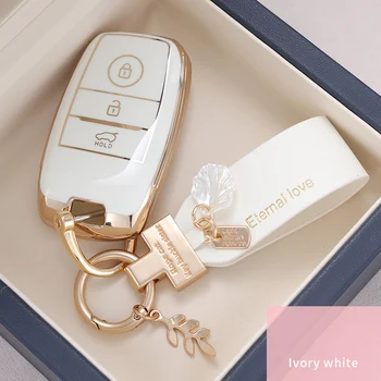 소프트 TPU 자동차 키 케이스 커버 쉘, 자동차 액세서리 키체인, 기아 스포티지 3 4 리오 QL 씨드 세라토 소렌토 K2 K3 K4 K5