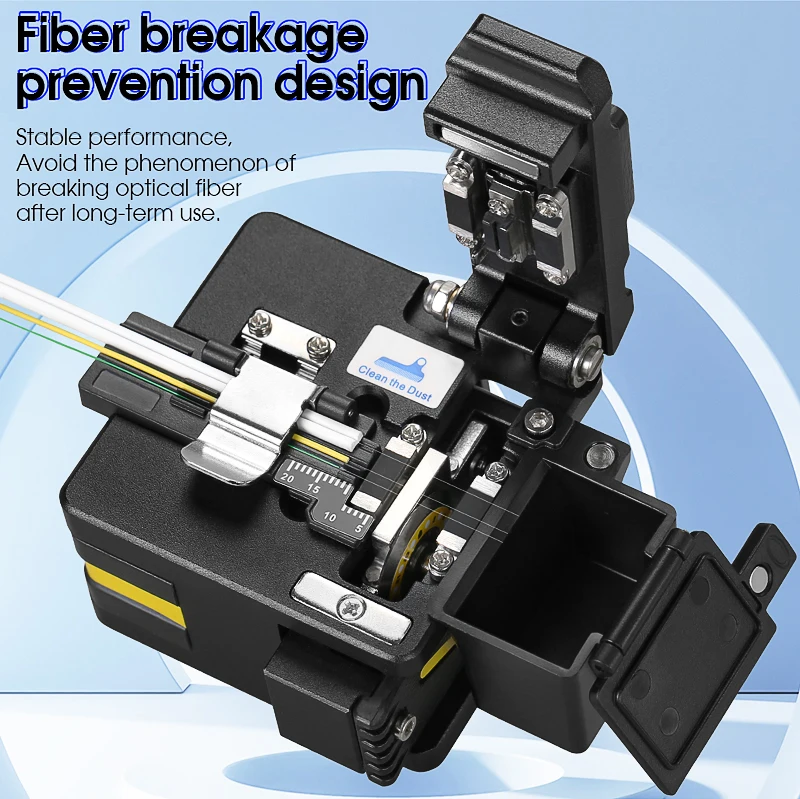 fast connector fiber optic COMPTYCO New FTTH High Precision cutting tool AUA-X2 Optical Fiber Cleaver Cable Cutting Knife Fiber Cleaver fiber fast connector
