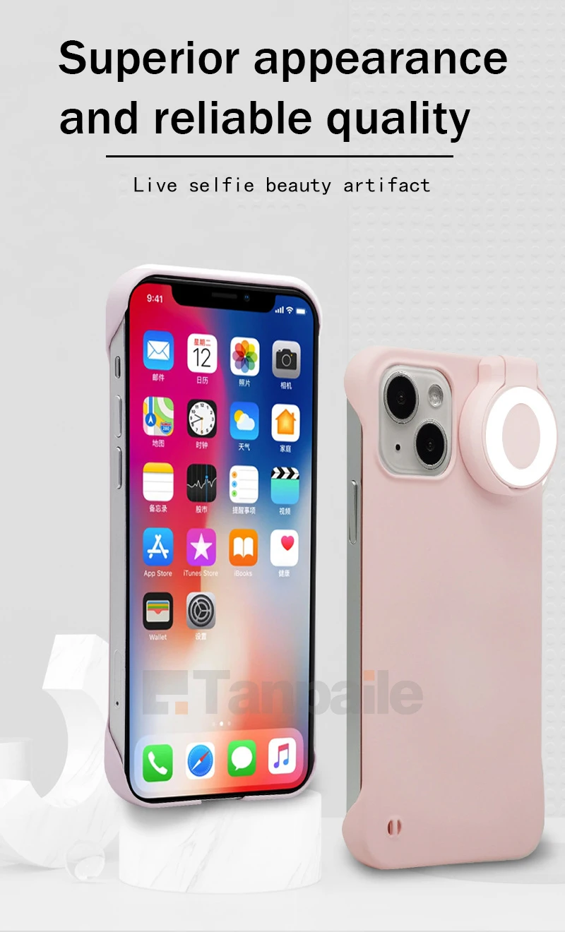 Amazon Led Selfie Ring Filler Phone Case TECELKS 10