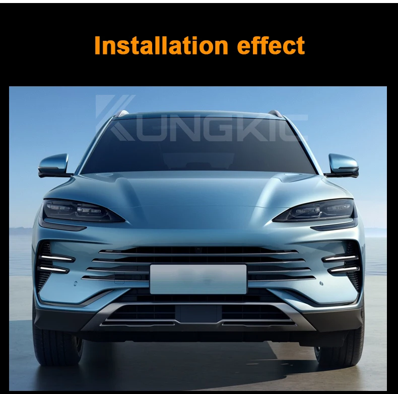 Für BYD SONG PLUS DM-i SEALION 6 DM-i 2023-2025 TPU Scheinwerfer Rückspiegel Film B C Säulen Vorgeschnittene Anti-kratz-schutz Film – Detail 14