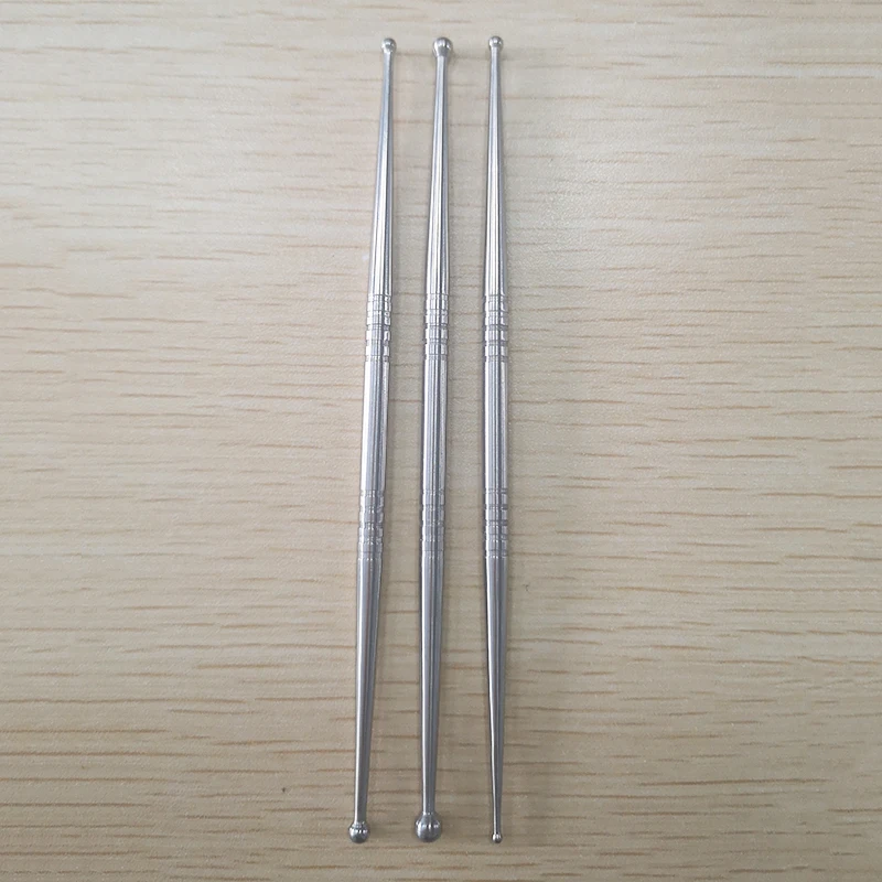 3pcs/set Carving Tools Stainless Steel Pottery Clay Double Head Sculpture Pottery Model Tool Set Model Clay Sculpting Tools pottery tools clay sculpting tools pottery sculpting tools clay craft tool