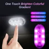 Multi Color Car Lights Wireless LED Touch Light Roof Ceiling Sensor Read Lamp Mini USB Charging Light Auto Interior Accsesories 2