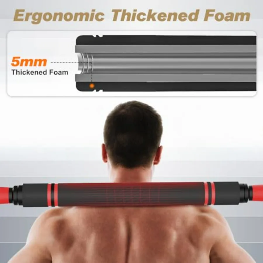 Adjustable Dumbbells Set 6 in 1 Weight Set Dumbbell Barbell Kettlebells, Push-up, Push up Stand and Ab roller for Workout Home F