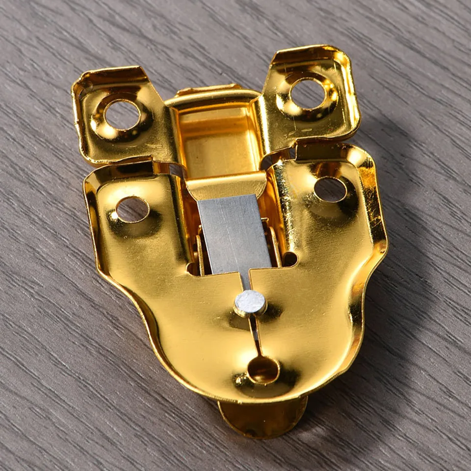 Yetaha Lot De 10 Fermoirs à Loquet En Bronze Antique Avec 40 Vis