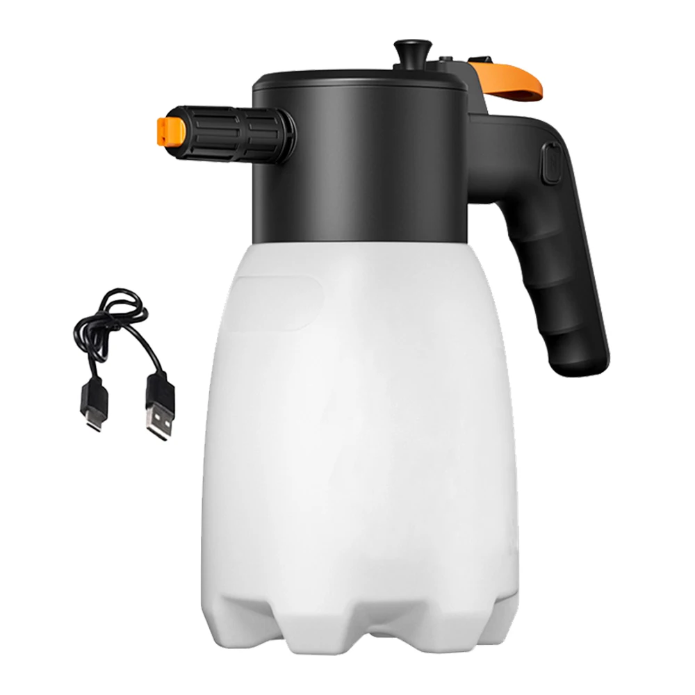 EAFC 1.7L Electric Foam Sprayer Rechargeable Car Wash Foam Generator for Auto Cleaning Foam Lance Endurance Car Washing tools 4
