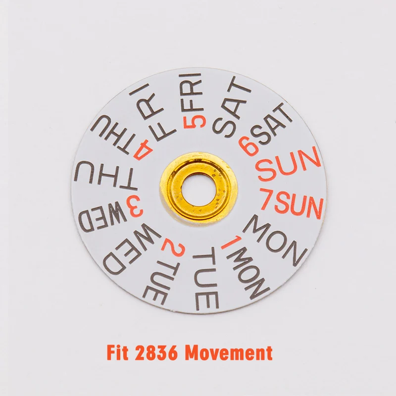 DAGIJIRD Movimento Meccanico Automatico A 4 Lancette Per Accessori Di Ricambio ETA 2836-2 GMT, Bianco, Moderno - Foto 4