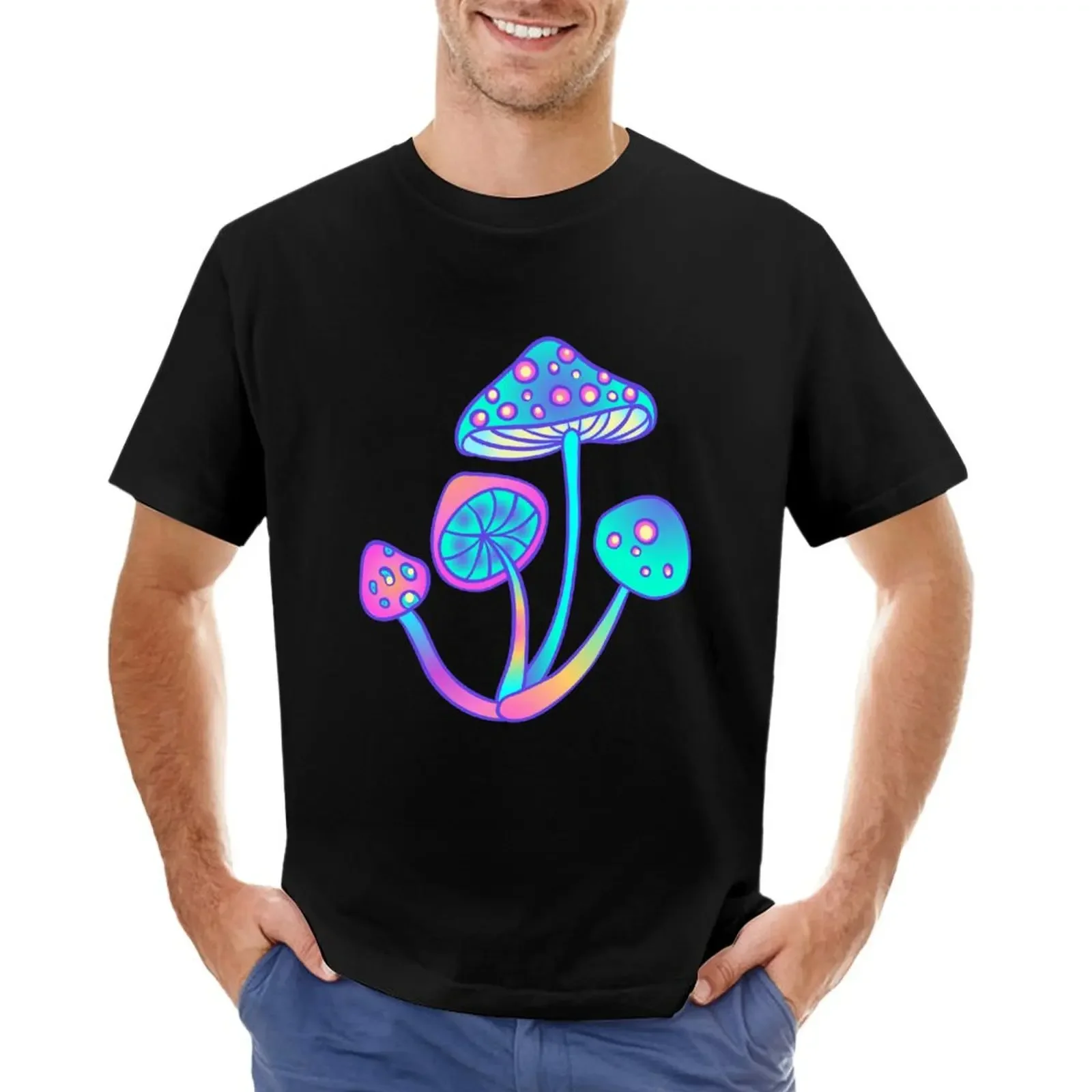 

Magic Mushroom Pattern 1 T-shirt sublime tees mens vintage t shirts