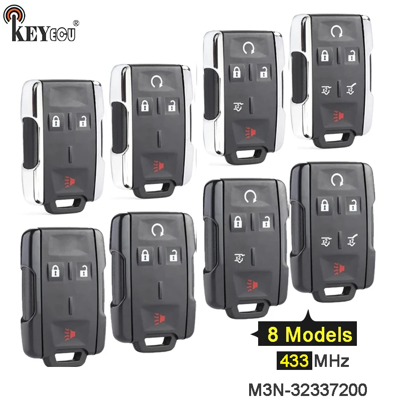KEYECU-433MHz-M3N-32337200-telecomando-3-4-5-6-pulsante-per-Chevrolet-Silverado-Colorado-GMC-Sierra.jpg Keyforkess 433MHz M3N-32337200 telecomando 3 4 5 6 pulsante per Chevrolet Silverado Colorado GMC Sierra 2019 2020 2021 - KEYECU 433MHz M3N 32337200 telecomando 3 4 5 6 pulsante per Chevrolet Silverado Colorado GMC Sierra