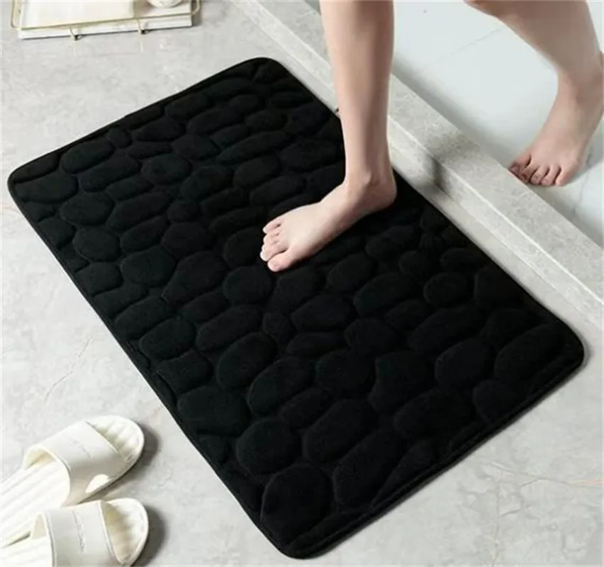 Floor Mat Home Bathroom Non-Slip Foam Bathroom Anti-Slip Mats Toilet Door Mat  Bathroom Shower Bath - AliExpress