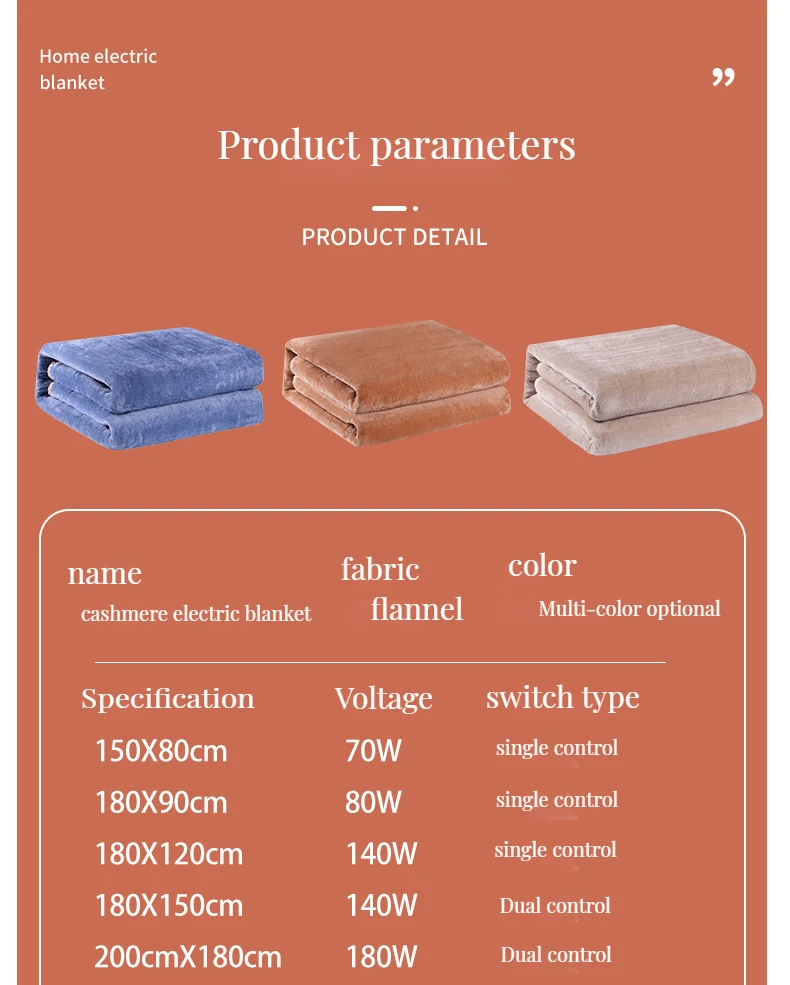 Electric Blankets Dual Controls | Electric Blankets Safe Use - Electric  Blanket - Aliexpress