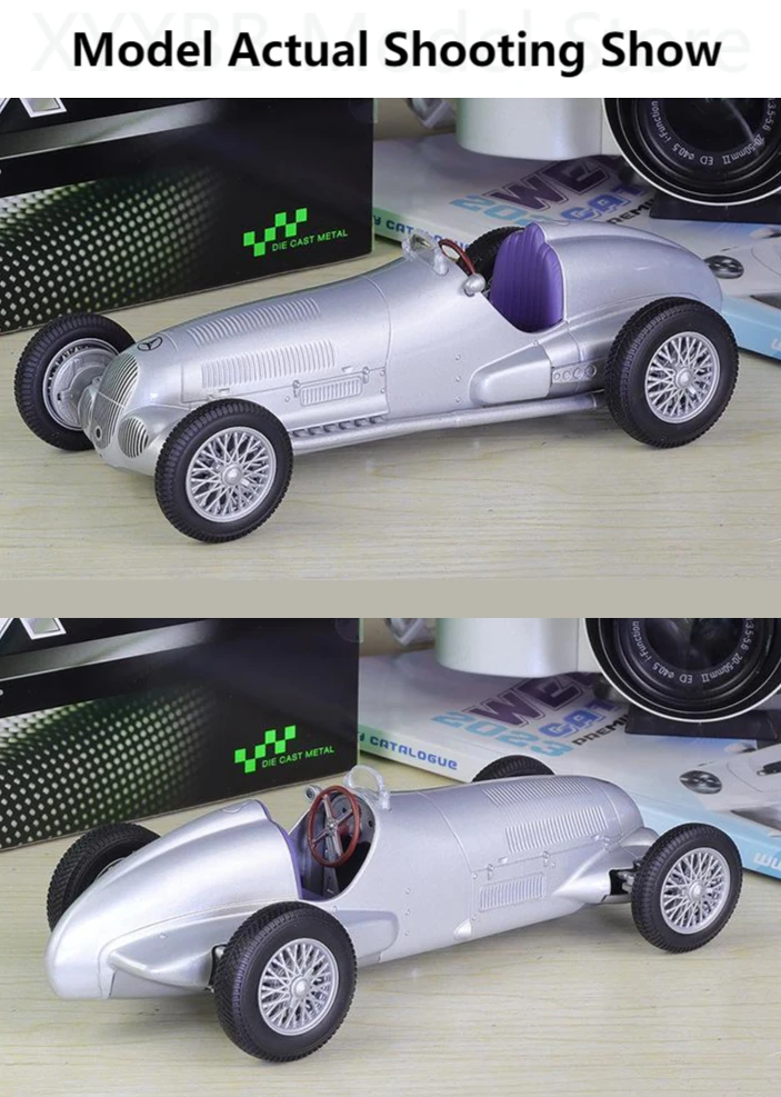 未開封メルセデスベンツ W125 レーシングカー ミニカー Amazon | スケールカーモデル 1/24 メルセデスベンツ W125 1937