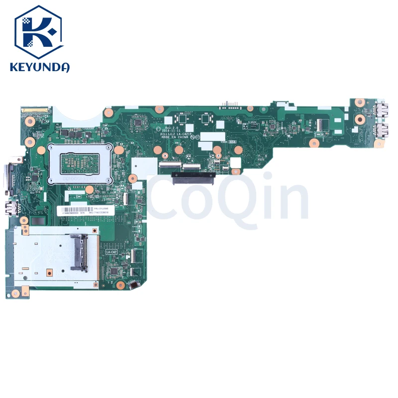 Laptop Motherboard Completo Testado para Lenovo Thinkpad L560 Notebook Mainboard La-c421p 01lv938 01lv953 01lv939 I36100u I5-6200u - Imagem 2