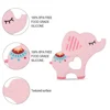 Newborn essential teething teethers, food-grade silicone material children's toys, teething relief, BPA-free, newborn baby gifts 4