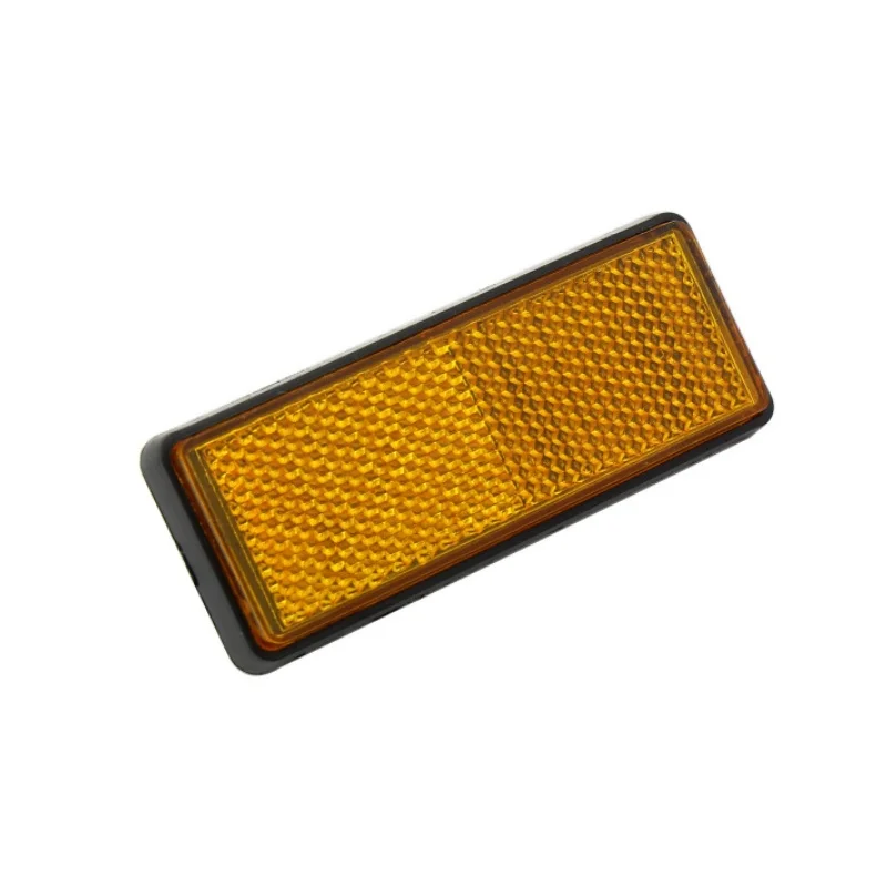 Motorcycle Reflective Plate Rectangle Warning Reflector For Yamaha