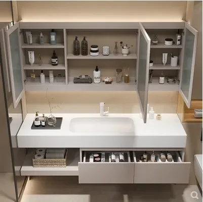 Whole Washbin Table Top Bathroom Cabinet Combination Face Washing Wash Basin Pool Washstand
