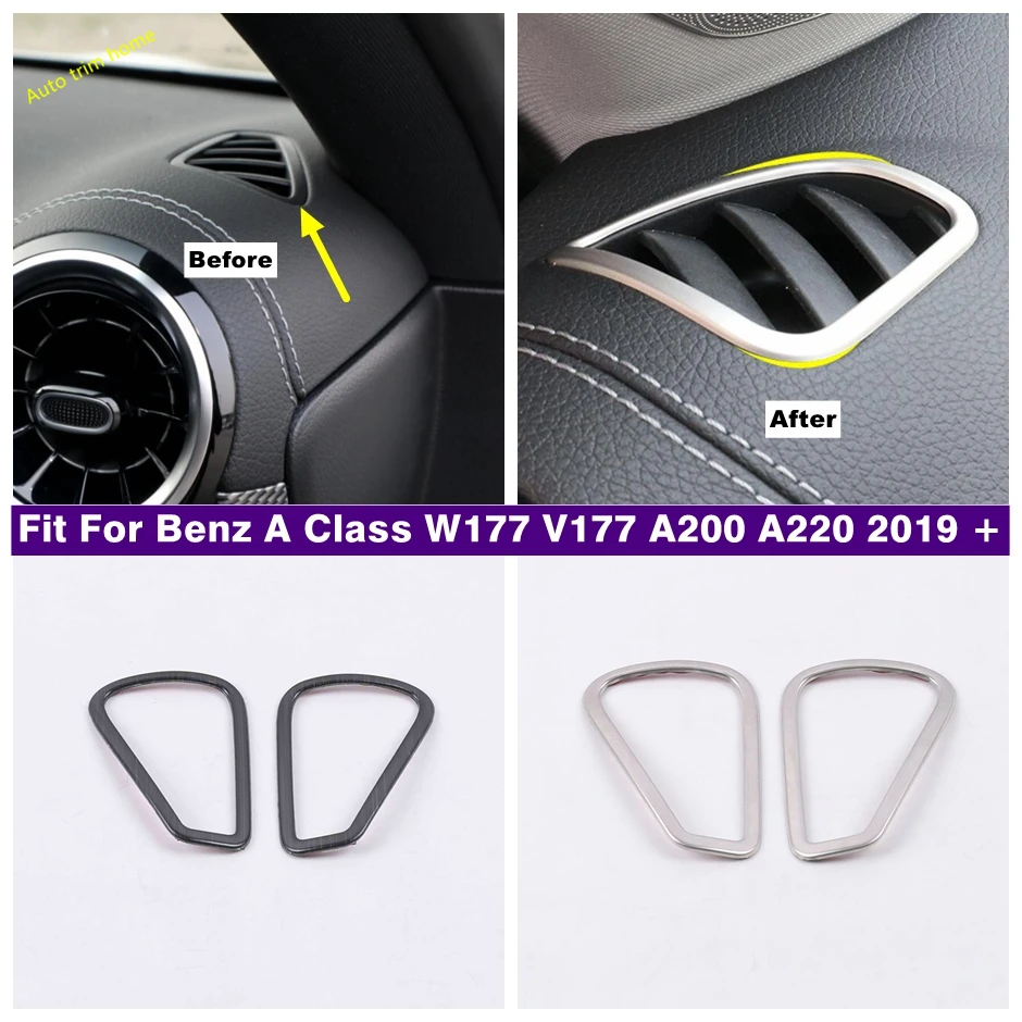 

Dashboard Side Air Conditioning Outlet Vent Cover Trim Fit For Mercedes Benz A Class W177 V177 A200 A220 2019 - 2022 Accessories