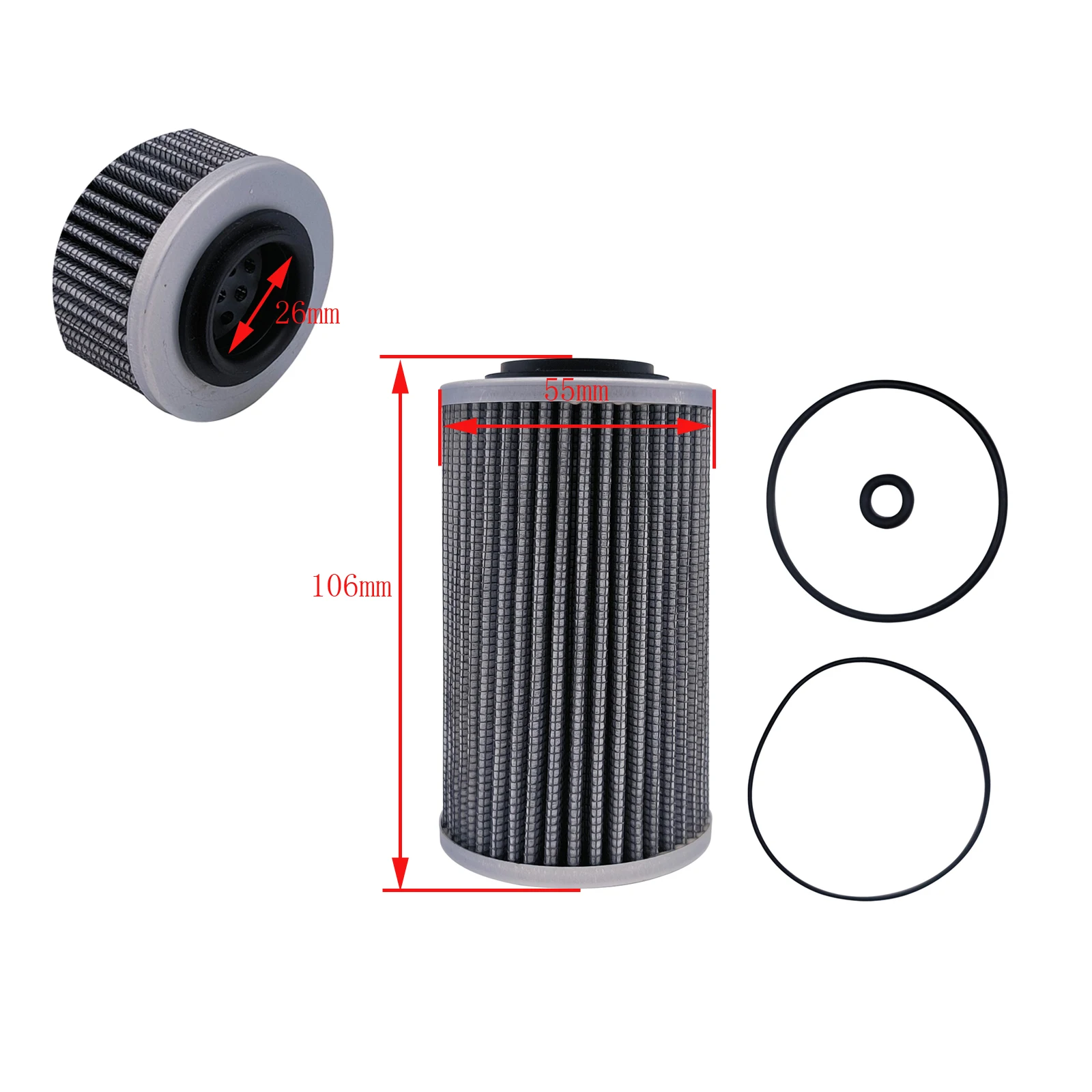 Oil filter kit Rotax 1630 oil filter Sea-do 300HP RXP-X RXT-X GTX TJ-B-097-2 420441373 420956744